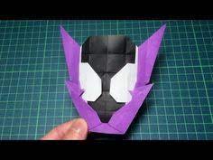 ビルドおりがみ 仮面ライダーローグのおりかた 折り紙 仮面ライダービルド origami kamen rider mask youtube 折り紙 おりがみ クラフト