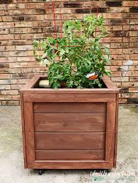 See more ideas about diy planter box, diy planters, planter boxes. How To Make A Rolling Planter Box I Should Be Mopping The Floor
