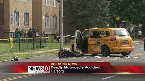 Motorcyclist Killed In Hartford Crash Youtube