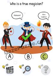 Solusi brain out level 103 (klik di sini untuk petunjuk terperinci): Who Is Level 103 Who Is A True Magician Answer Daze Puzzle