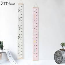 Habudda Baby Growth Chart Diy Wooden Height Chart Kids Room