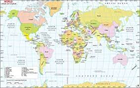 Doncs juga una partida amb el teu company. Mapa Del Mundo Con Latitud Y Longitud Laminado 91 4 Cm W X 58 4 Cm H Amazon Com Mx Oficina Y Papeleria