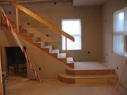 Adding style to the staircase can be as simple as affixing solid rectangles of stained wood to every other pair of balusters, creating pattern and interest. Image Result For Basement Stair Landing Ideas Stairs Landing Design Staircase Remodel Stair Remodel