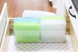 Storing bags in bins can help ensure you only keep what you have space for. The Best Alternative To Ziploc Bags And How To Store Them The Organized Mama