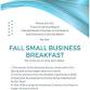Fall Small Business Breakfast event image