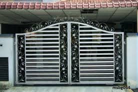 Ms Boundary Gate 054 Smmbdstore Com Grill Gate Design Main Gate Design Gate Design
