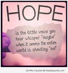Hope The Daily Quotes Hope Quotes Dont Lose Hope Positive Quotes