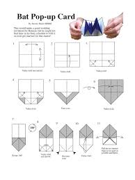 This diy heart pop up card is extra sweet for a couple of reasons other than that it's handmade. Bat Pop Up Leisure Sports