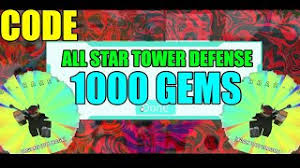 Maybe you would like to learn more about one of these? Code 1000 Gems New Codes All Star Tower Defense Roblox Youtube