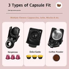 Nespresso vertuo next coffee & espresso machine new by breville, light grey, coffee maker and espresso machine + nespresso capsules vertuoline medium and dark roast coffee, 30 count coffee pods 4.5 out of 5 stars 3,645 Osuki Household Coffee Machine 3 In 1