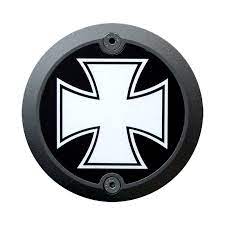 Iron Maltese Cross Cam Cover In Cam Covers Primary Cam Covers Engine Victory Motorcycle Parts Victory Motorcycle Motorcycle Parts