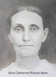 Alice Catherine Philyaw Bean and John Locke Bean family history