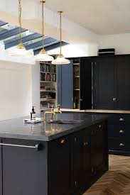 Quality and true craftsmanship can be seen in the details of our shaker style kitchens. Kitchen Design Shaker By Devol Dark Kitchen Black Granite Kitchen Kitchen Worktop