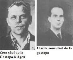 AGENTS DE LA GESTAPO À AGEN