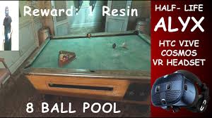 Unlimited coins and cash with 8 ball pool hack tool! Half Life Alyx 8 Ball Pool Game In Vr With Resin Reward Youtube