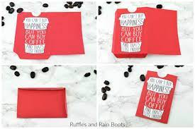 Check spelling or type a new query. Free Printable Coffee Gift Card Holders
