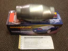 Each converter is literally manufactured around the ceramic catalyst, which is securely tucked inside cat back complete exhaust systems magnaflow. 3 Magnaflow Universal 59959 Catalytic Converter High Flow Spun Metallic Cat Ebay