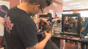 A buzz cut is any of a variety of short hairstyles usually designed with electric clippers. Seniors At Stanton Academy Get Free Haircuts For Their School Accomplishments Kima