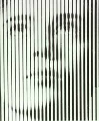 I Love How They Used Only Vertical Lines To Create The Image If You Like Ux Design Or Design Thinking Check Out Theuxblo Art Optical Op Art Graphic Design