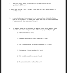 On each worksheet, see if you can think of and write down eight these printouts make the student think of the sound(s) that a letter. Solved 13 How Many Distinct Words Can Be Made By Takin Chegg Com