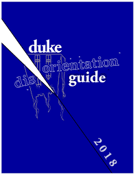 I hope this video will help people overcome. Duke Disorientation Guide 2018 By Dukedisorientationguide Issuu