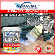 The presence of latex or oil in the. 5lvivasil Alpha Seal Polyurethane Modified Acrylic With Ms Polymer Clear Waterproof Sealant For Interior Toilet Leaking Shopee Malaysia