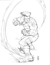 I am pretty new at creating my own stencils i usually just download others and cut them. Fero Peniche Guile Street Fighter Ii