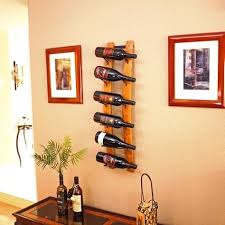 Since most wine gets better with age, wine enthusiasts need a method to store their bottles. Wall Wine Racks