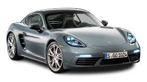 Grey Porsche 718 Cayma Car Png Image Car Side View Car Porsche