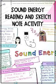 Sound Energy And Waves Activity Sound Energy Sound Energy Activities Energy Activities