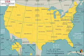 Reddit users twomancanoe and svaachkuet) miami is at the same latitude as saudi arabia. Usa Latitude And Longitude Map Download Free