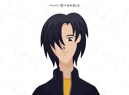 Below are the top 10 anime guys with black hair to provide some serious style inspiration. Black Haired Anime Character Boy Vector Download