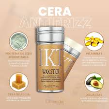 Conoce más sobre Cera capilar IKT Stick Cera en barra Ikt fija y moldea tu  cabello, es rica en cera de abeja, glicerina, extracto de aguacate y otros  nutrientes, suave, segura y