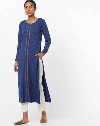 Shop now, pay later with klarna. Buy Blue Kurtas Kurtis For Women By Global Desi Online Ajio Com