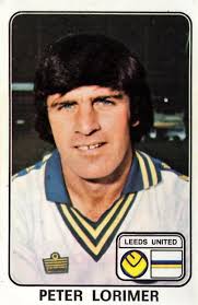 Peter Lorimer of Leeds Utd in 1978.
