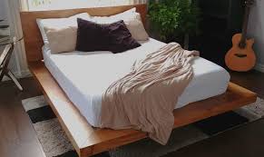 Diy floating bed frame requires the sawing of the planks in the spots you marked earlier. Diy Floating Bed Frames How To Design Plan And Build Them From Scratch