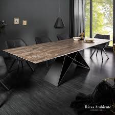 Moderner Keramik Esstisch Prometheus 180 220 260cm Rost Optik Ausziehbar Riess Ambiente De Moderne Keramik Haus Deko Hochglanz Mobel