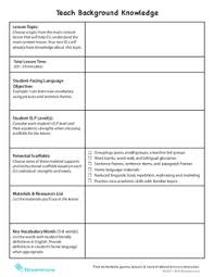 el support lesson powers of ten patterns lesson plan