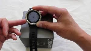 Garmin Fenix 5 Plus Overview Of The Map Page Youtube
