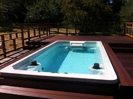 15 Endless Pools Swim Spa Luxury Spa And Exercise Pool All In One Swim Against The Current For A Great Workout Swim Spa Outdoor Bathtub Swim Spa Landscaping