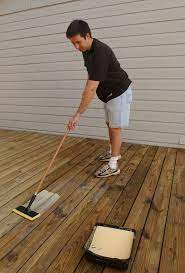 Maybe you would like to learn more about one of these? A Paint Pad Is A Great Tool For Applying Thompson S Water Seal Waterproofers Whether It S A Clear Or Tinted Wood Prot Staining Deck Wood Deck Stain Deck Paint