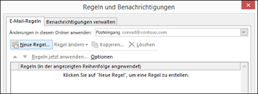 Vorlagen in deutsch und englisch. Verwenden Von Regeln Zum Erstellen Einer Abwesenheitsnachricht Outlook