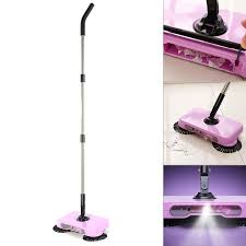 Intelligent Sweeping Machine Led Light Hand Push Broom Sweeper Household Dust Collector Floor Surfac Wood Tile Floor Kitchen Mop Wood Floors Cleaning Household
