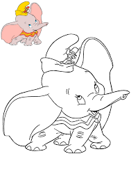 On this page, you will find some cute coloring pages of dumbo, the flying elephant. Little Dumbo Coloring Book With A Pattern Of Coloring Razukraski Com