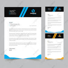 Every formal letter consists of different components, one of which includes a letterhead. Letterhead Template Vector Stationary Design Application Print Ready Template Download On Pngtree