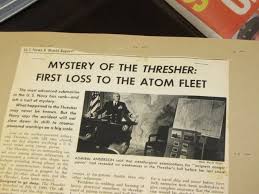 USS Thresher artifacts displayed at St. Marys Submarine Museum