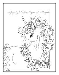 No wonder adult coloring pages are so popular. 11x17 Easy Unicorn Coloring Pages Inerletboo