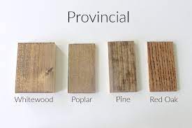 Varathane fast dry wood stain seals wood pores and hardens in just one hour. How 10 Different Stains Look On Different Pieces Of Wood Within The Grove