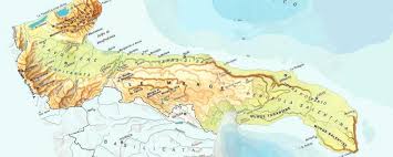 Cartina geografica la guida turistica mappa dov'è il salento! Regione Puglia Turismo Mare E Vacanze