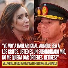 Excelente VILLARUEL ¡¡¡ Durante el homenaje por el 50° aniversario del  ataque al Regimiento 29, en Formosa, quisieron impedirle hablar. El  entonces jefe del Estado Mayor, Carlos Presti, transmitió la orden “del